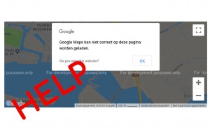 Google-Maps-laadt-niet